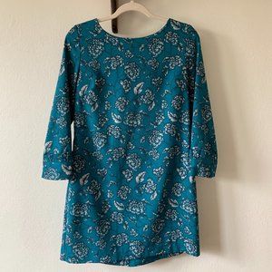 Banana Republic Blue Floral Shift dress